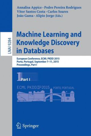 Książka Machine Learning and Knowledge Discovery in Databases Annalisa Appice