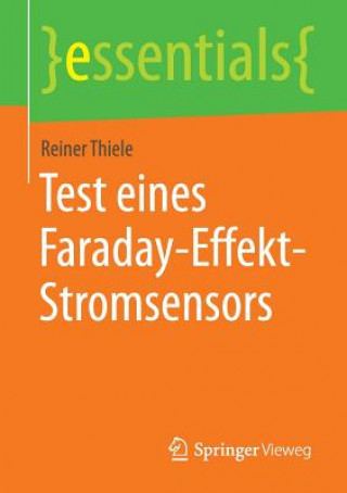 Kniha Test Eines Faraday-Effekt-Stromsensors Reiner Thiele