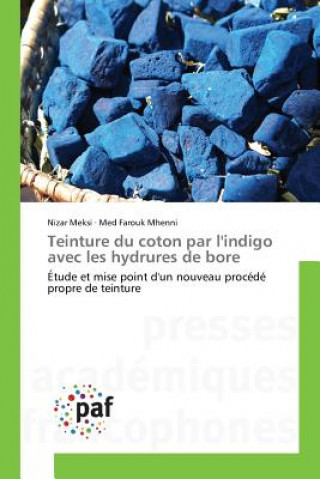 Carte Teinture Du Coton Par l'Indigo Avec Les Hydrures de Bore 