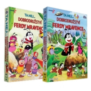 Video Dobrodružství Ferdy mravence - 8 DVD - Ta nej... neuvedený autor