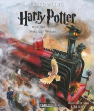 Książka Harry Potter und der Stein der Weisen (farbig illustrierte Schmuckausgabe) (Harry Potter 1) Joanne K. Rowling