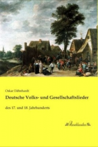 Carte Deutsche Volks- und Gesellschaftslieder Oskar Dähnhardt