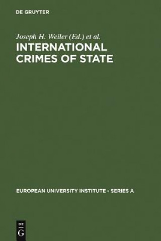 Kniha International Crimes of State Antonio Cassese