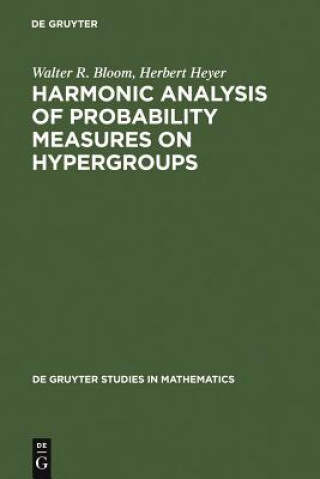 Könyv Harmonic Analysis of Probability Measures on Hypergroups Walter R. Bloom