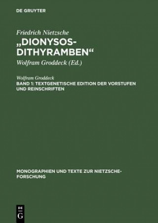 Carte "Dionysos-Dithyramben" Wolfram Groddeck