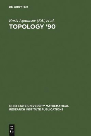 Könyv Topology '90 Boris N. Apanasov