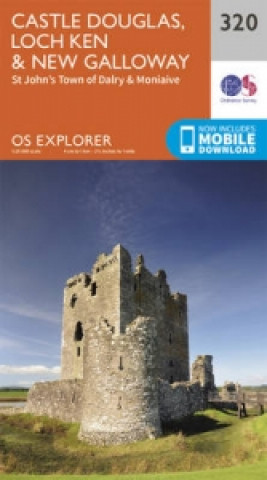 Pubblicazioni cartacee Castle Douglas, Loch Ken and New Galloway Ordnance Survey