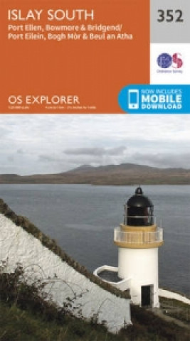 Tiskovina Islay South Ordnance Survey