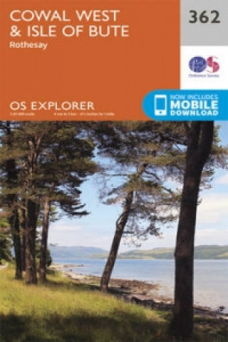 Prasa Cowal West and Isle of Bute Ordnance Survey