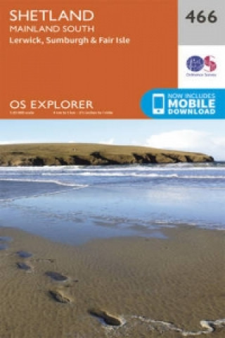 Prasa Shetland - Mainland South Ordnance Survey