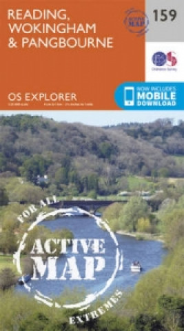 Materiale tipărite Reading, Wokingham and Pangbourne Ordnance Survey