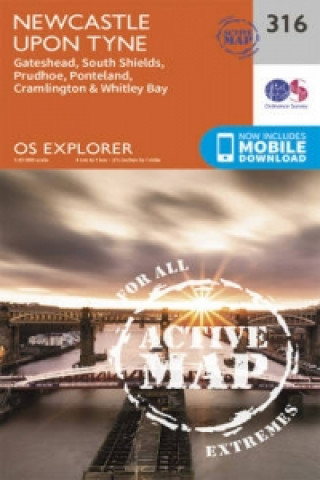 Prasa Newcastle Upon Tyne Ordnance Survey