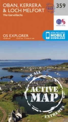 Tiskovina Oban, Kerrera and Loch Melfort Ordnance Survey