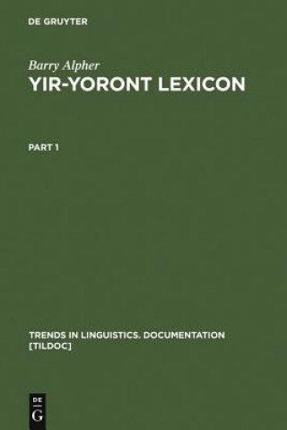 Carte Yir-Yoront Lexicon Barry Alpher