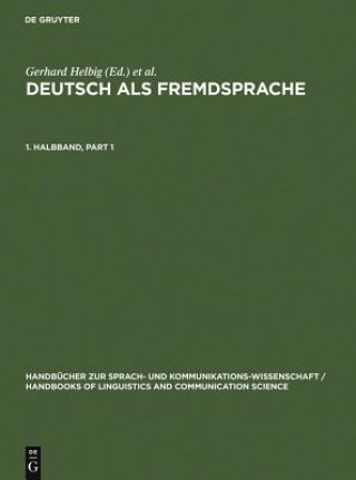 Knjiga Deutsch ALS Fremdsprache. 1. Halbband Lutz Götze