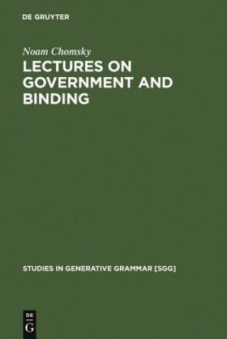 Könyv Lectures on Government and Binding Noam Chomsky