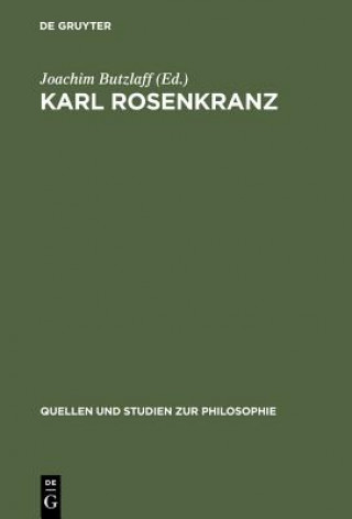 Buch Karl Rosenkranz Joachim Butzlaff