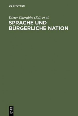 Kniha Sprache und burgerliche Nation Dieter Cherubim