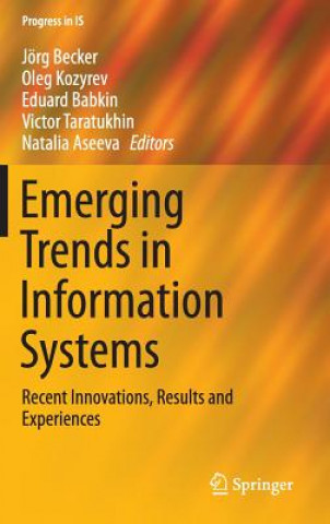 Carte Emerging Trends in Information Systems Jörg Becker
