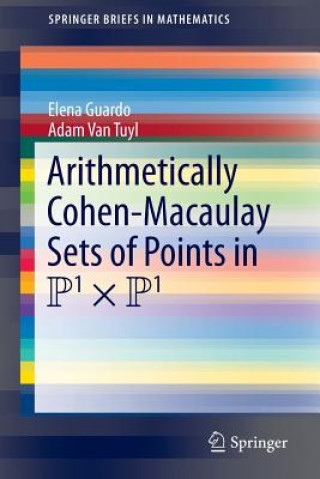 Könyv Arithmetically Cohen-Macaulay Sets of Points in P^1 x P^1 Elena Guardo