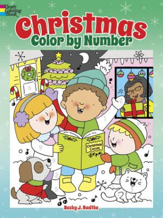 Carte Christmas Color by Number Becky J. Radtke