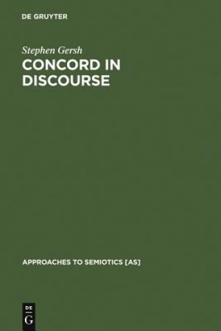 Boek Concord in Discourse Stephen Gersh