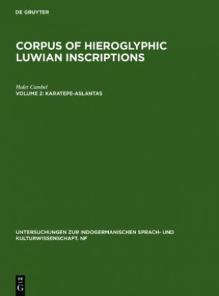 Książka Corpus of Hieroglyphic Luwian Inscriptions. Vol.2 Halet Cambel