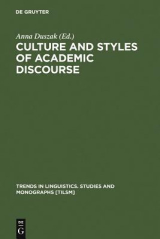 Könyv Culture and Styles of Academic Discourse Anna Duszak