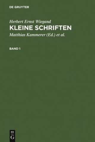 Kniha Kleine Schriften Herbert Ernst Wiegand