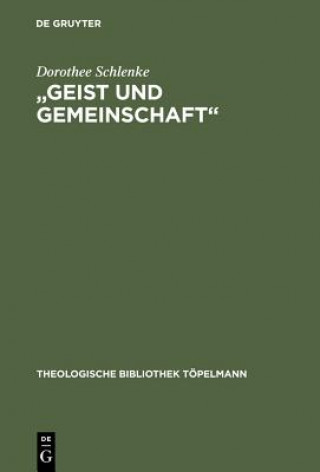 Carte Geist Und Gemeinschaft Dorothee Schlenke