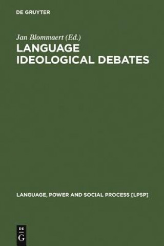 Książka Language Ideological Debates Jan Blommaert