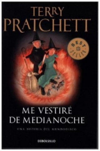 Könyv Me vestiré de medianoche Terry Pratchett