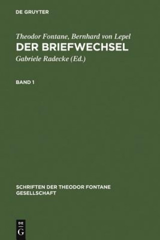 Kniha Briefwechsel Theodor Fontane
