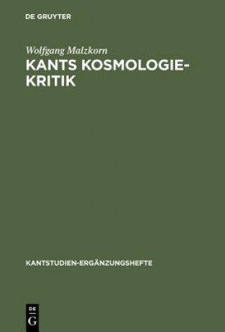 Książka Kants Kosmologie-Kritik Wolfgang Malzkorn