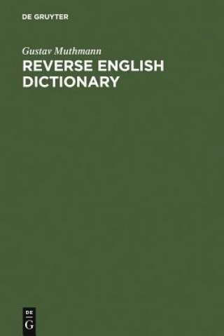 Kniha Reverse English Dictionary Gustav Muthmann