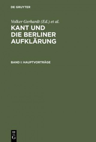 Книга Kant und die Berliner Aufklarung Volker Gerhardt