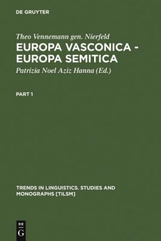 Buch Europa Vasconica - Europa Semitica Theo Vennemann