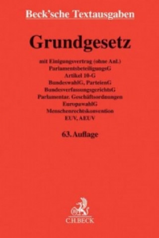 Carte Grundgesetz (GG) 
