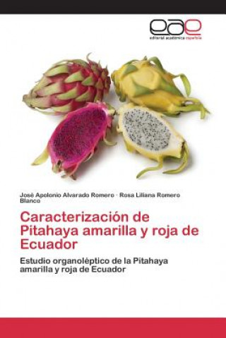 Könyv Caracterizacion de Pitahaya amarilla y roja de Ecuador Alvarado Romero Jose Apolonio