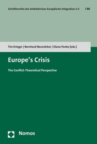 Kniha Europe's Crisis Tim Krieger