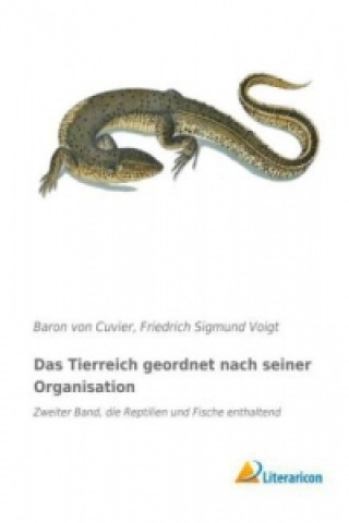 Livre Das Tierreich geordnet nach seiner Organisation Baron von Cuvier