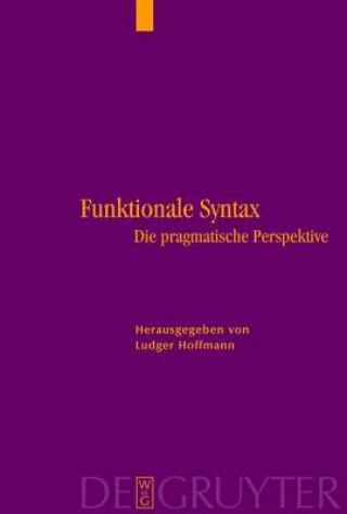 Kniha Funktionale Syntax Ludger Hoffmann