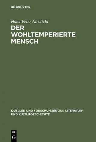 Kniha wohltemperierte Mensch Hans-Peter Nowitzki