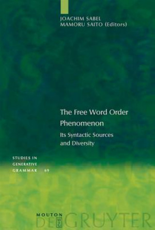 Könyv Free Word Order Phenomenon Joachim Sabel