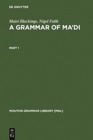 Kniha Grammar of Ma'di Mairi Blackings