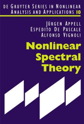 Carte Nonlinear Spectral Theory Jurgen Appell