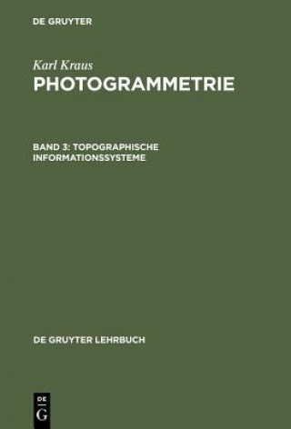 Kniha Topographische Informationssysteme Karl Kraus