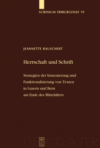 Carte Herrschaft und Schrift Jeannette Rauschert