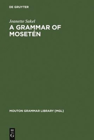 Buch Grammar of Moseten Jeanette Sakel