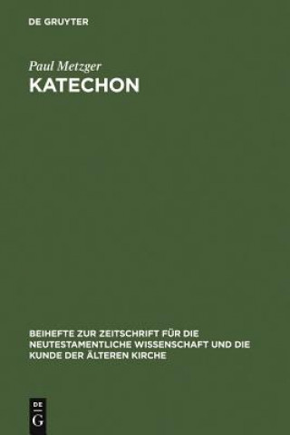 Buch Katechon Paul Metzger